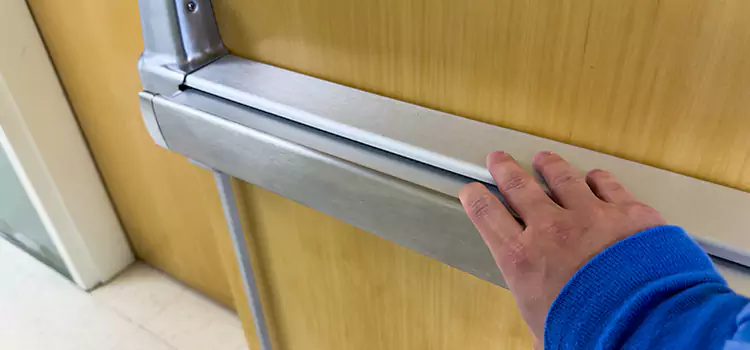 Installing a Push Bar on a Door Vestavia Hills